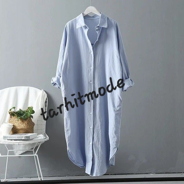 Robe chemise oversize