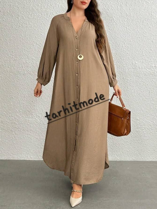 Robe chemise évasée