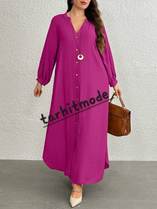 Robe chemise évasée
